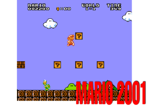 Mario 2001 (SMB1 Hack) [a1] Cover